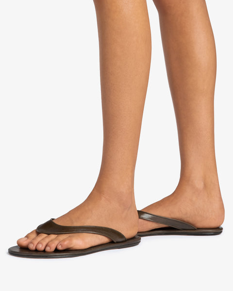 Rue Sandal Mocha Leather