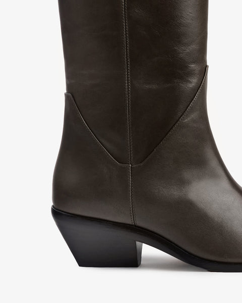 Saga Boot in Mocha Leather