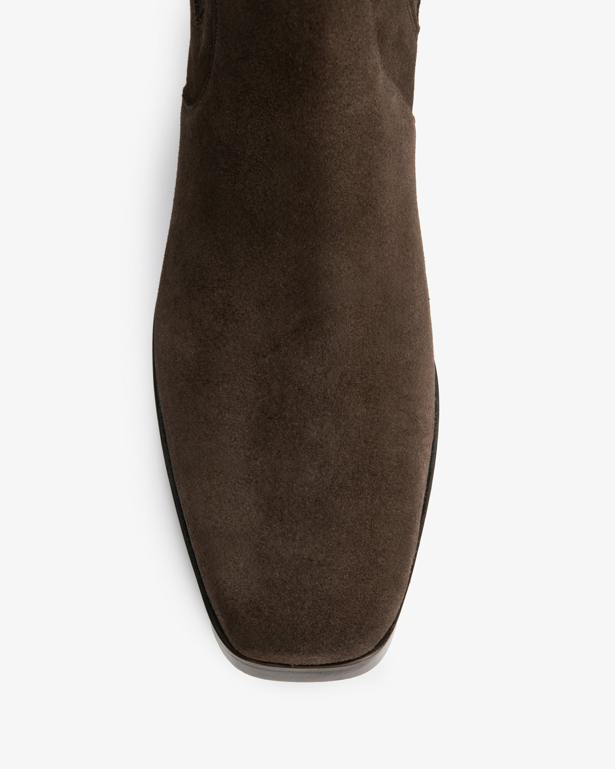 Smoke Ankle Boot Brown Suede Leather