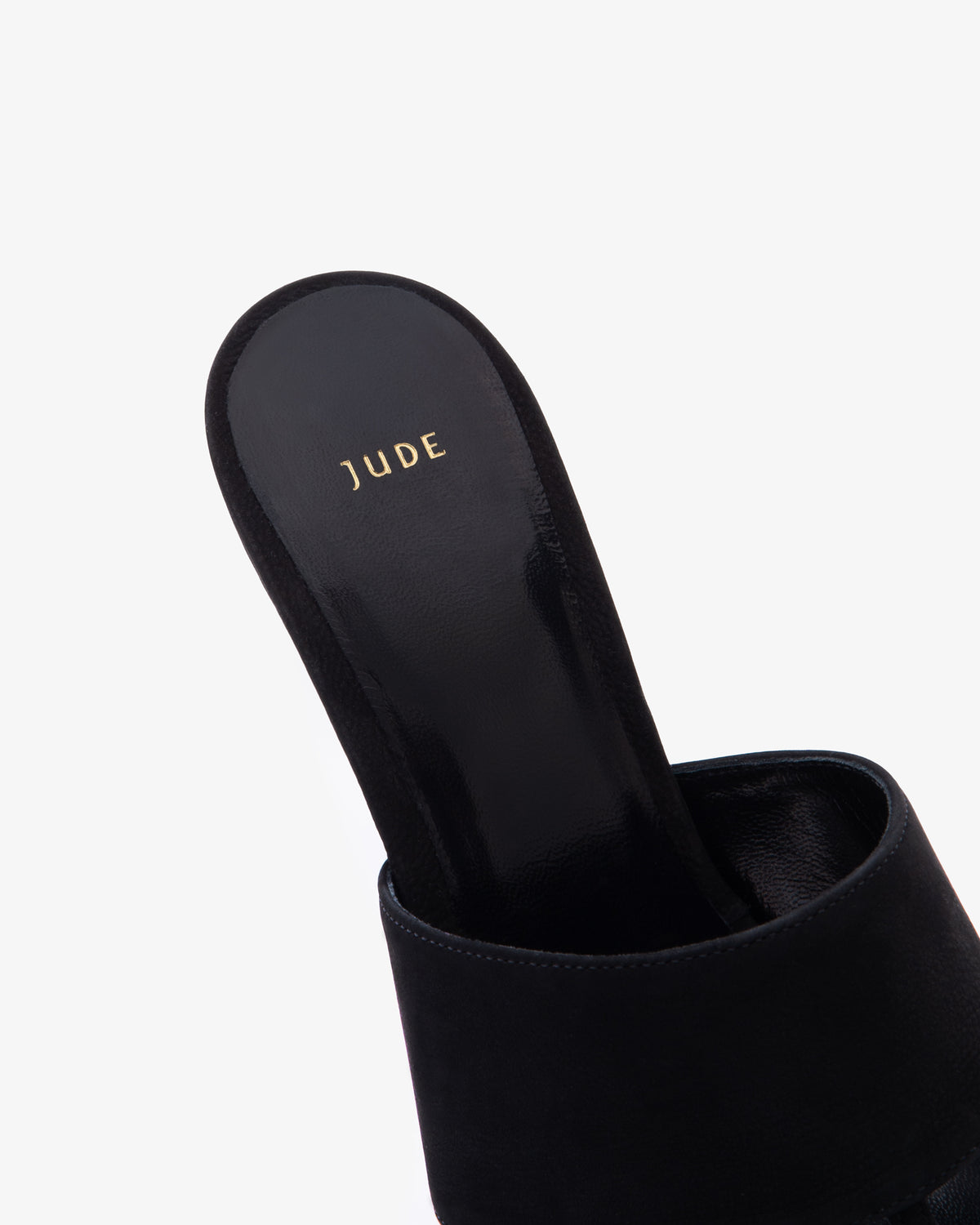 Snug Sandal Black Nubuck Leather