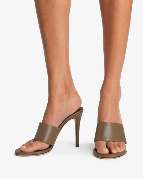 Snug Sandal Clay Brown Leather