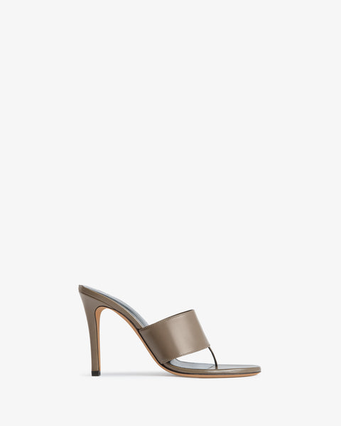 Snug Sandal Clay Brown Leather