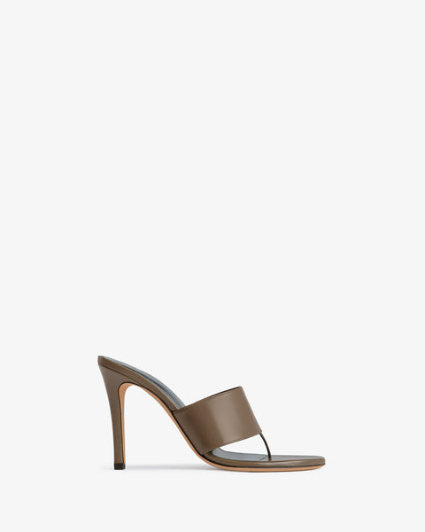 Snug Sandal Clay Brown Leather