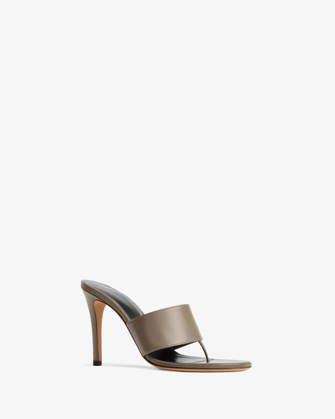 Snug Sandal Clay Brown Leather