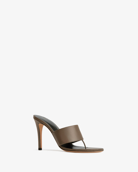Snug Sandal Clay Brown Leather