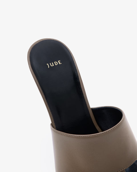 Snug Sandal Clay Brown Leather