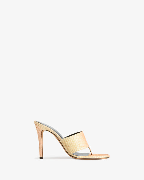 Snug Sandal Summer Ombre Python Leather