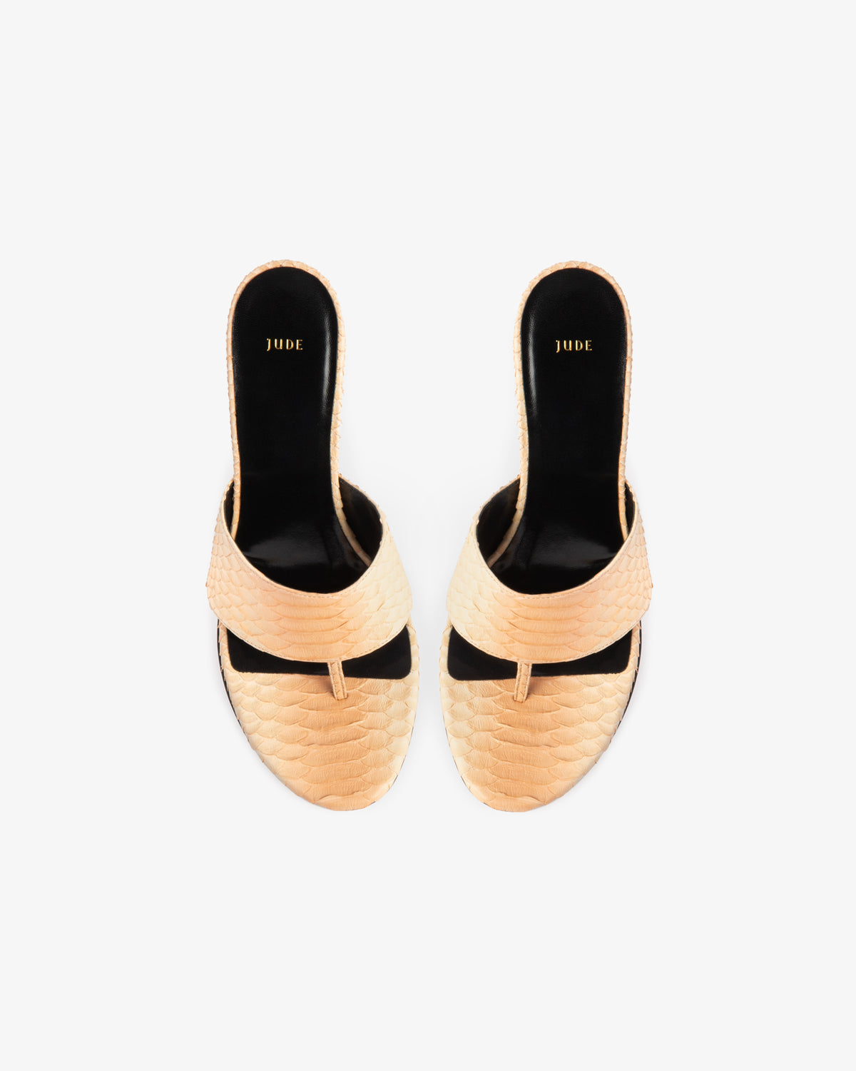 Snug Sandal Summer Ombre Python Leather