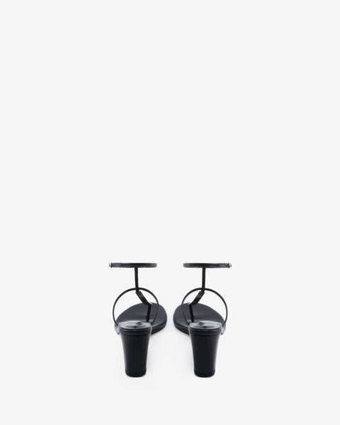 Solo Sandal Black Leather