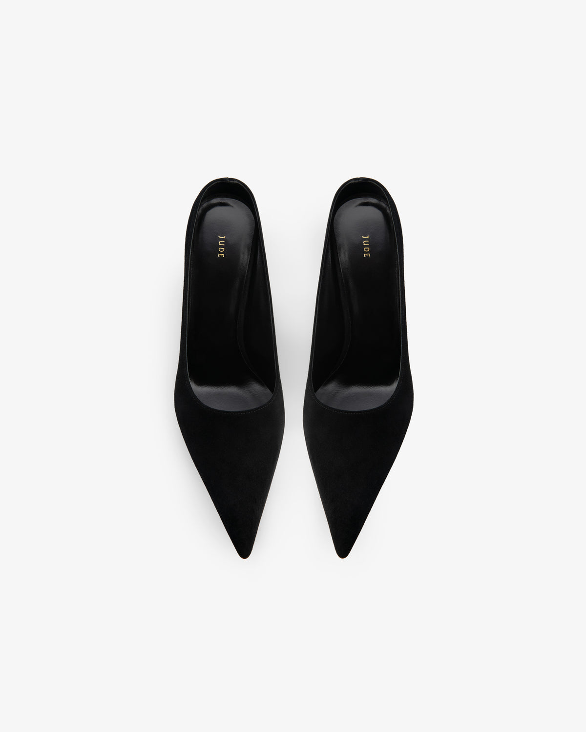 Strike Pump Black And Hot Pink Suede