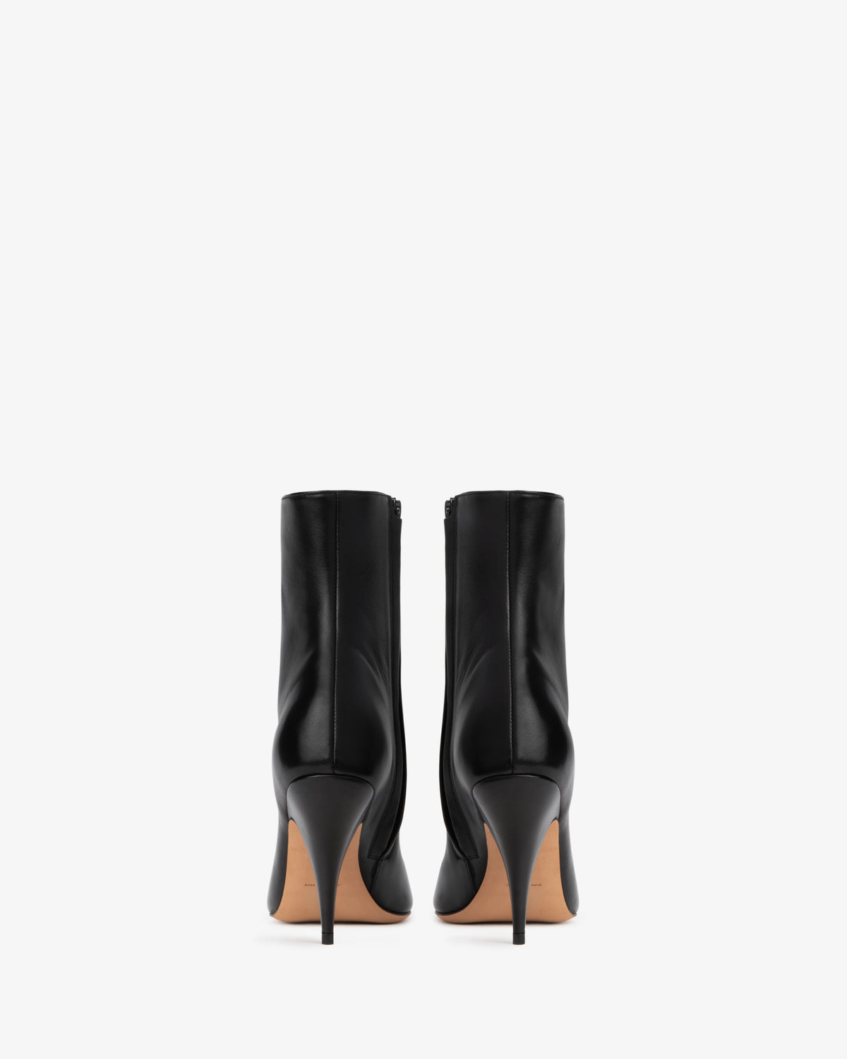 Theresa Ankle Boot Black Lamb Leather