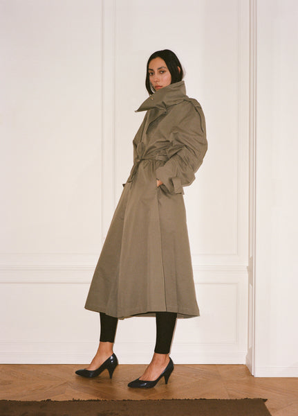 haze pump in ink leather - Second Image