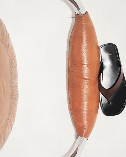Vermelho Flat Mocha Leather
