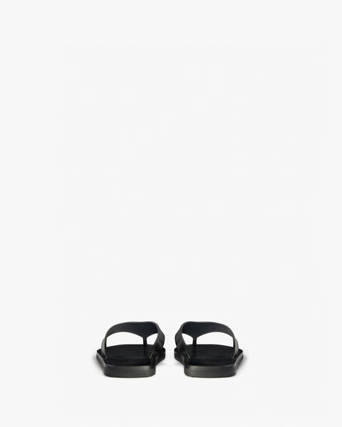 Vermelho Flat Black Leather