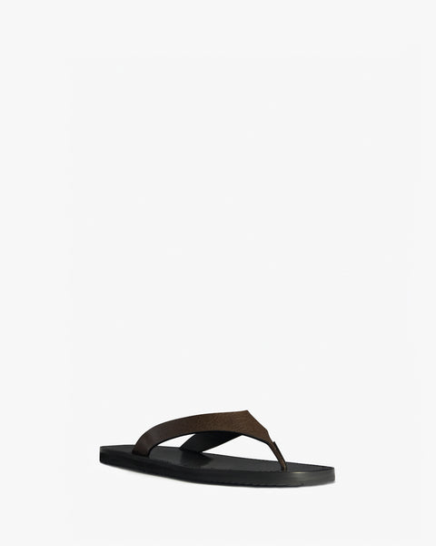 Vermelho Flat Mocha Leather