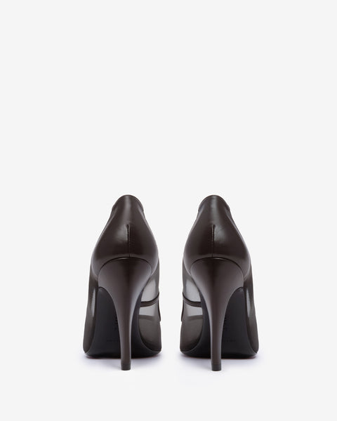 Fame Pump in Brown Mesh