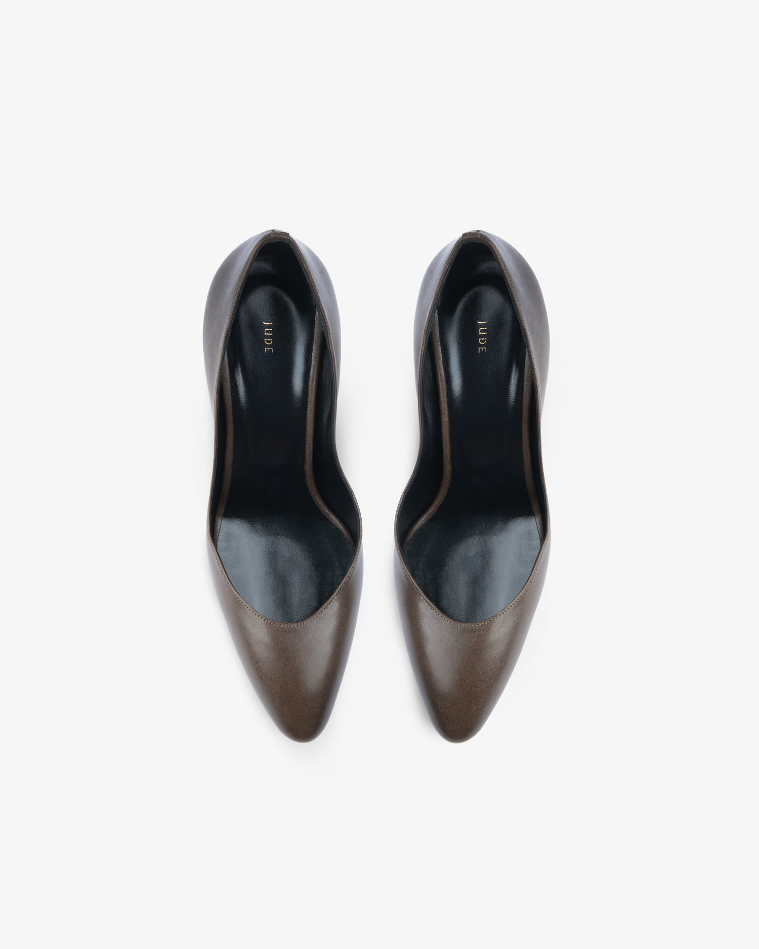 haze pump in mocha leather – JUDE